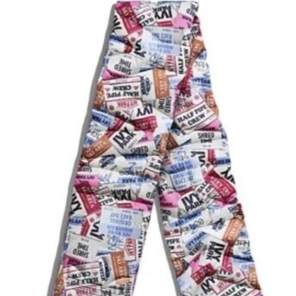Adidas Original's Ivy Park Graffiti Print Padded Ski Scarf H21221